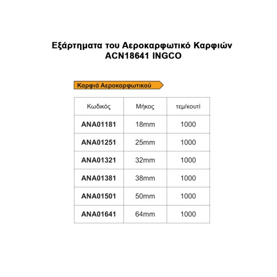 Αεροκαρφωτικό Καρφιών