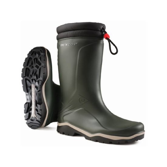 DUNLOP Μπότες γονάτου Blizzard γούνας πράσινες K486061 No39