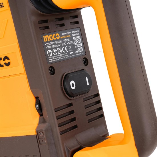 Ηλεκτρικό Πιστολέτο Κρουστικό Σκαπτικό 1500W SDS max