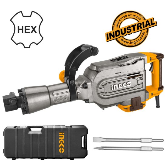 Ηλεκτρικό Κατεδαφιστικό Πιστολέτο 1700W HEX 16 kg